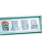 Turquoise Oblong Lacquer Tray - Turquoise Shophouses