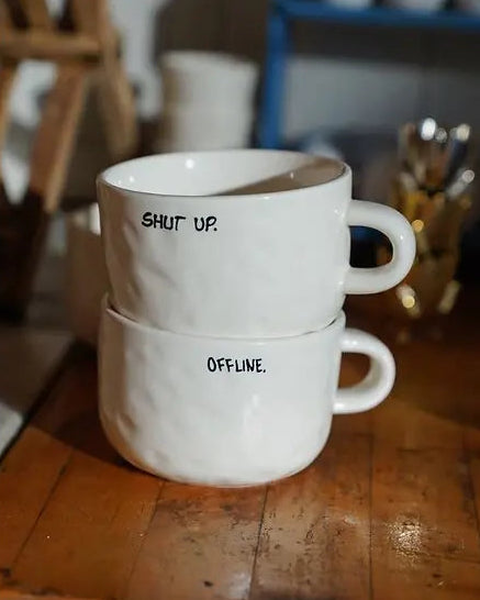 Offline Cappuccino Mug