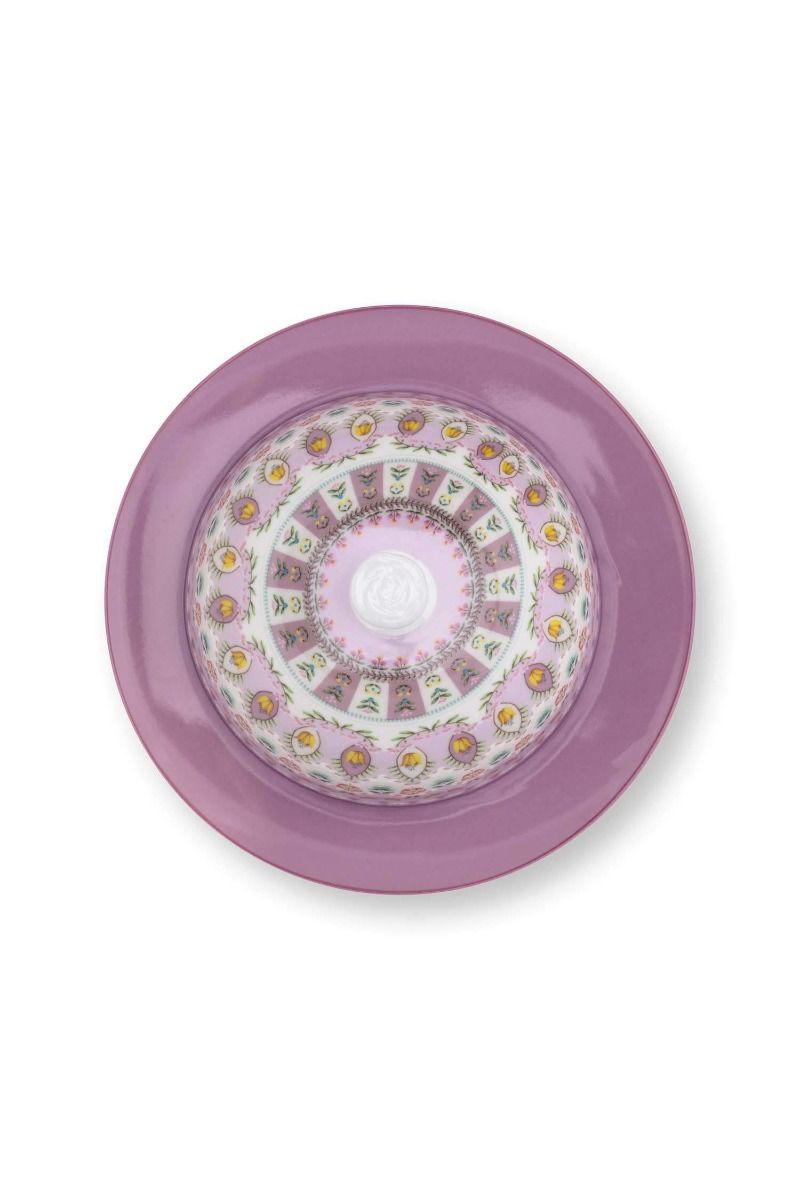 Lily and Lotus Butter Dish