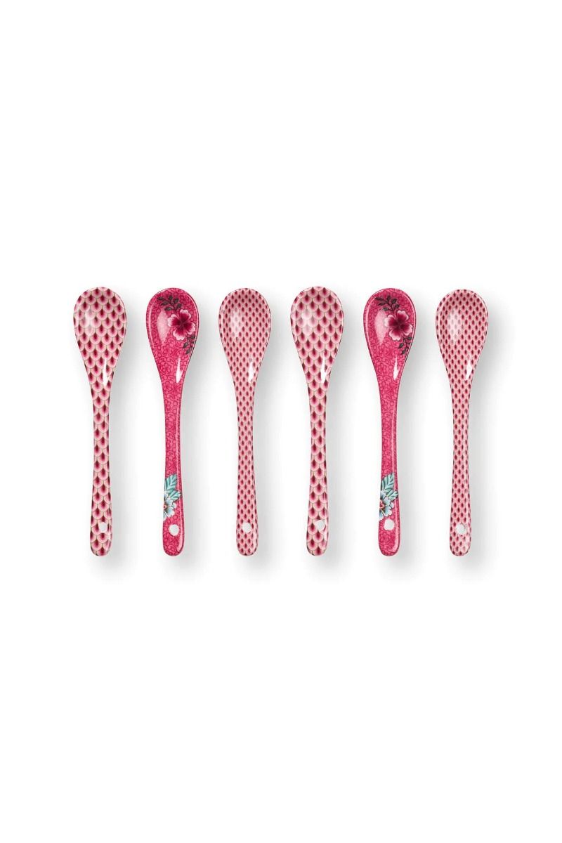 Flower Festival Teaspoons (Set of 6)