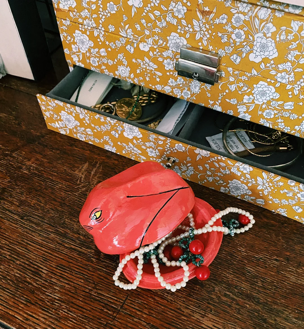 Pink Rabbit Jewellery Box - Anna and Nina