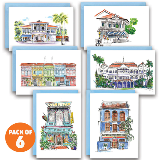 Best of Singapore (Pack of 6)