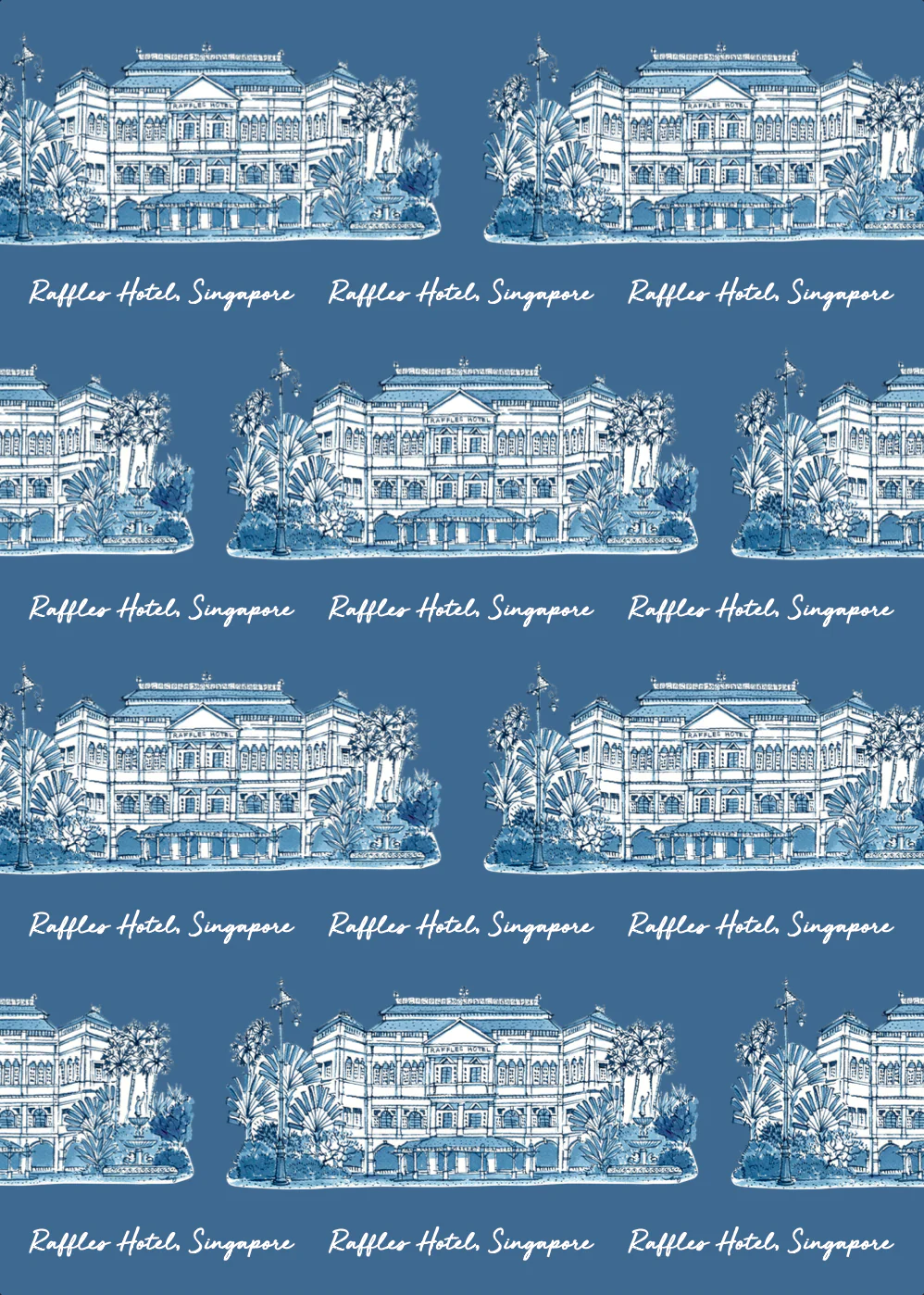 Organic Cotton Tea Towel (Raffles Hotel)