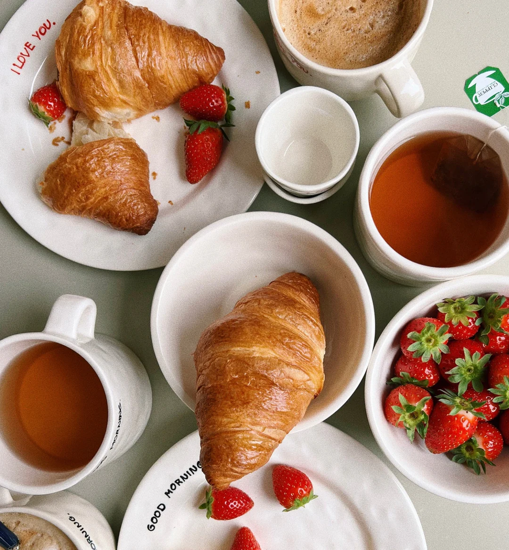 I Love You Breakfast Plate - Anna and Nina