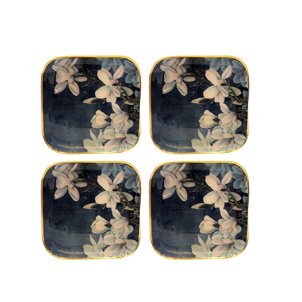 Metal Quarter Plates - Ceylon Dusk