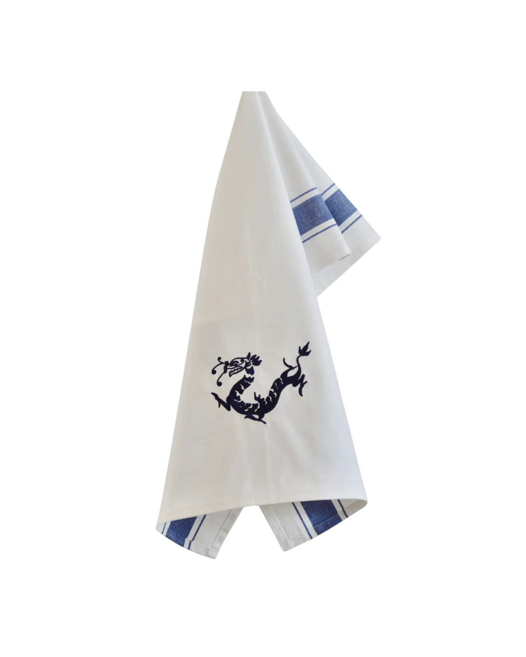 Tea towel with Blue Dragon