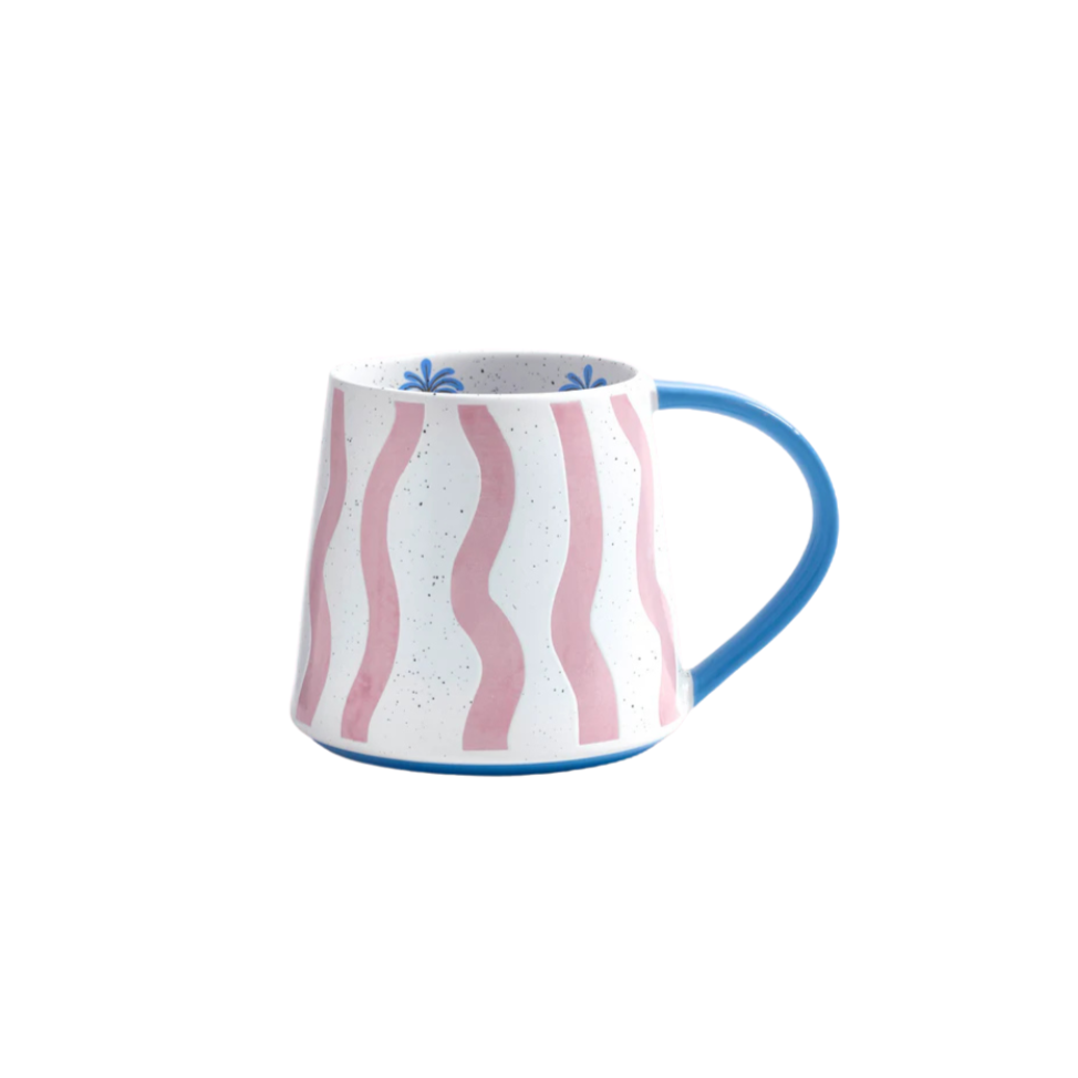 Electric Coast Pink Wave Mug