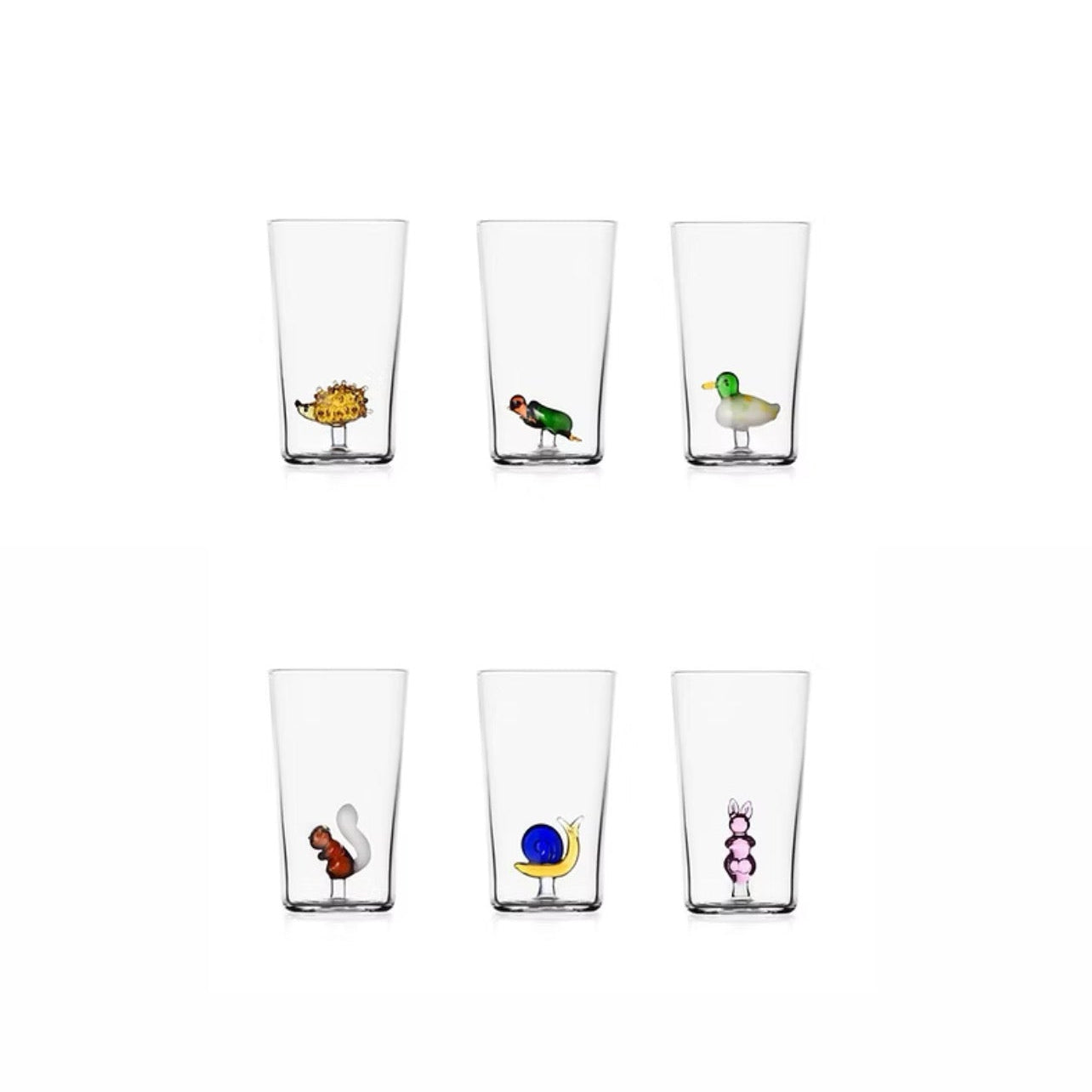 Animal Farm Longdrink Tumblers by Ichendorf Milano