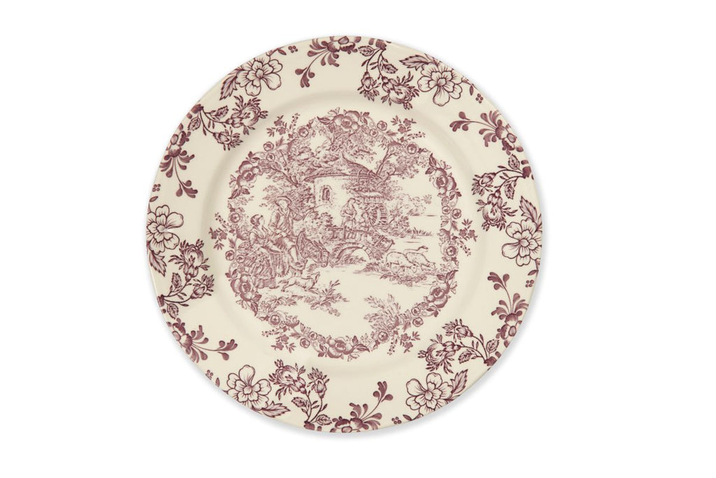 Violet Les Voyages Plate