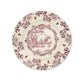 Violet Les Voyages Plate