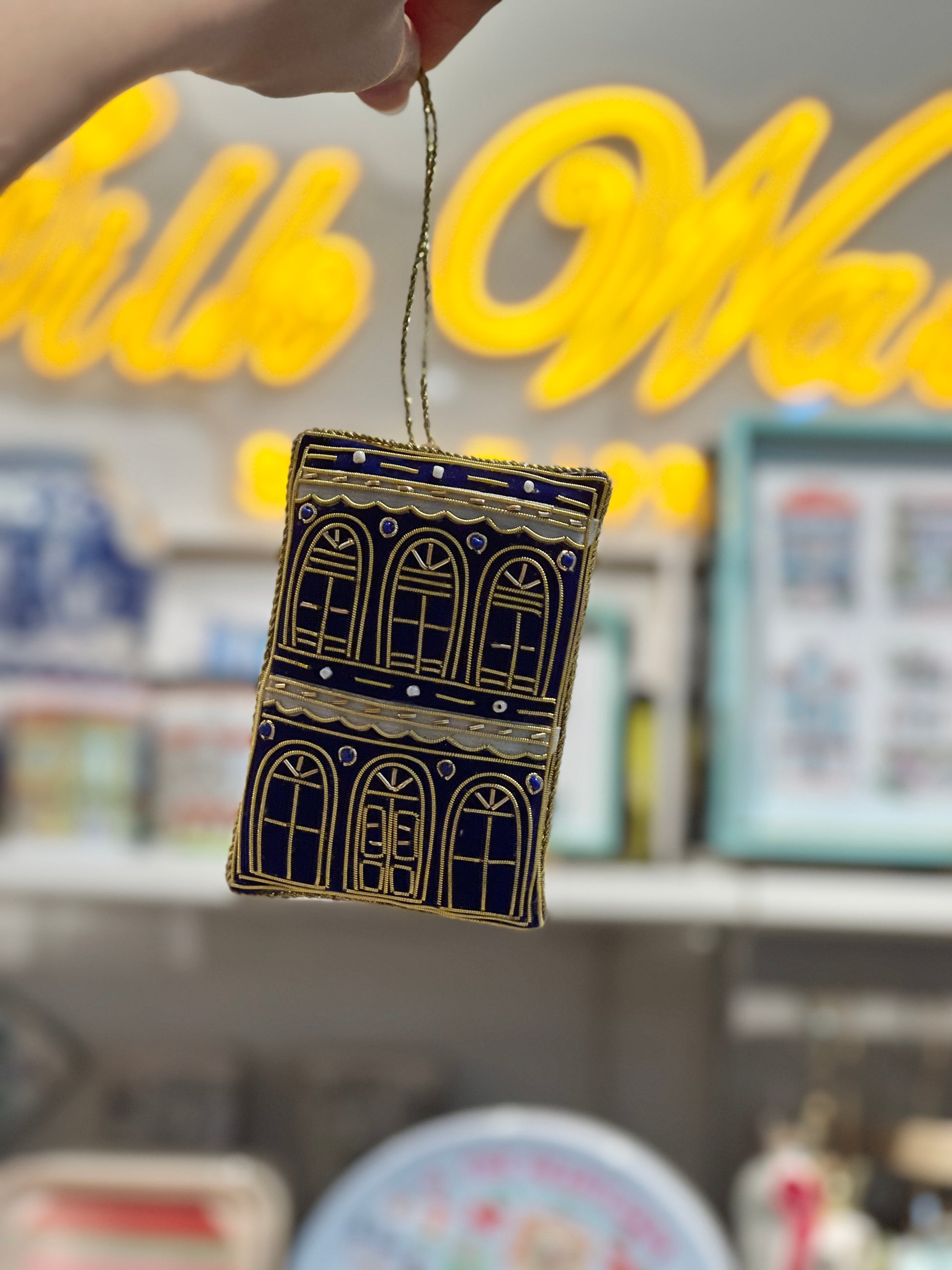 Embroidered Shophouse Ornament