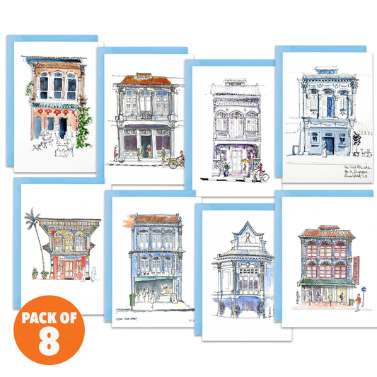 Best of Shophouses 2020/202 1Pack of 8)
