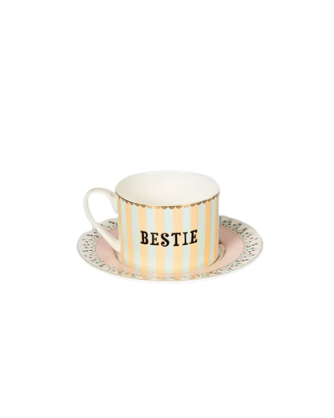 Bestie Teacup and Saucer
