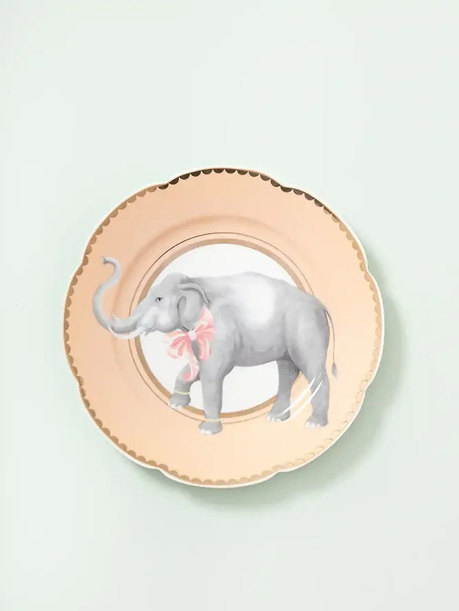 Elephant Tea Plate