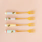 Bee Cake Forks