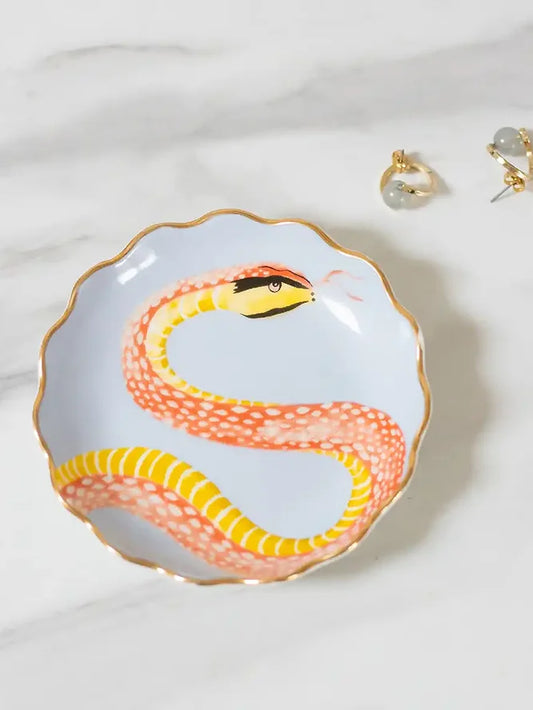 Snakey Round Trinket Dish