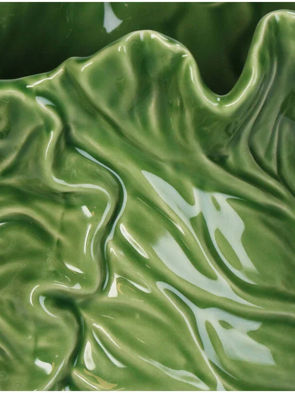 Green Cabbage Vase