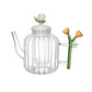 Snail and Amber Flower Teapot by Ichendorf Milano