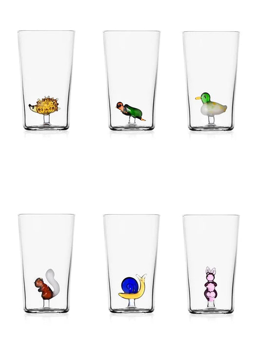 Animal Farm Longdrink Tumblers by Ichendorf Milano