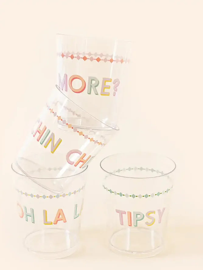 Picnic Tumblers, Set of 4