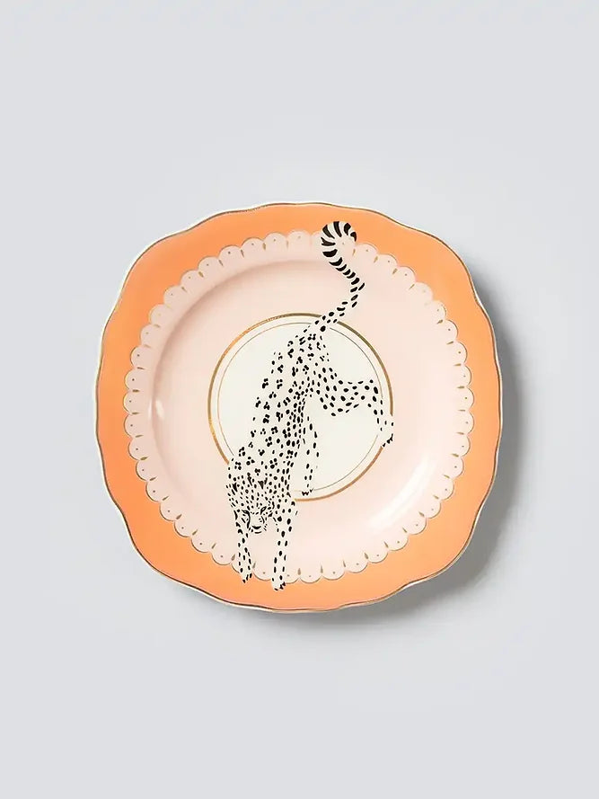 Leopard Tea Plate