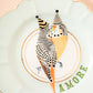 Parrots Amore Flower Plate