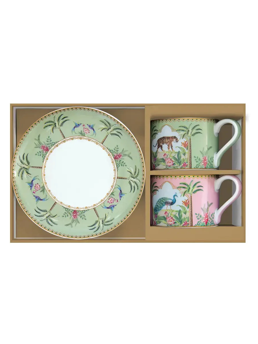 Set of Two Cups and Saucers (240 ml)