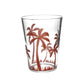 Brown Palm Tree Acrylic Tumbler 12 cm