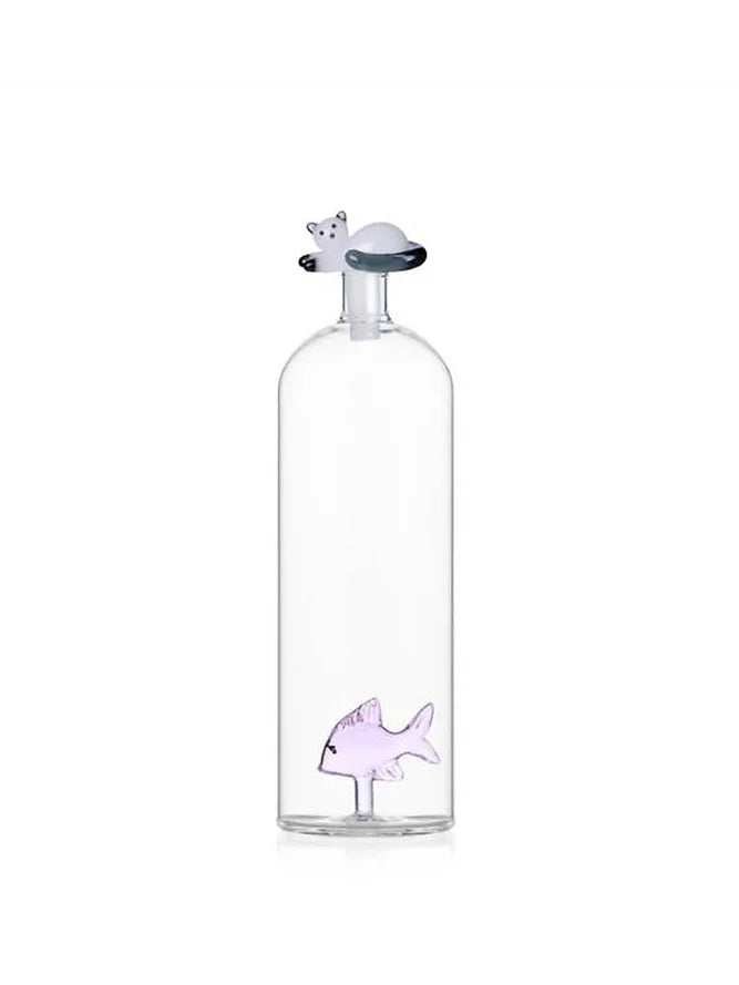 Fish and Cat Bottle by Ichendorf Milano