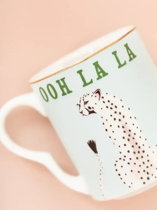 Cheetah Ooh La La Small Mug