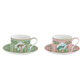 Set of Two Cups and Saucers (240 ml)