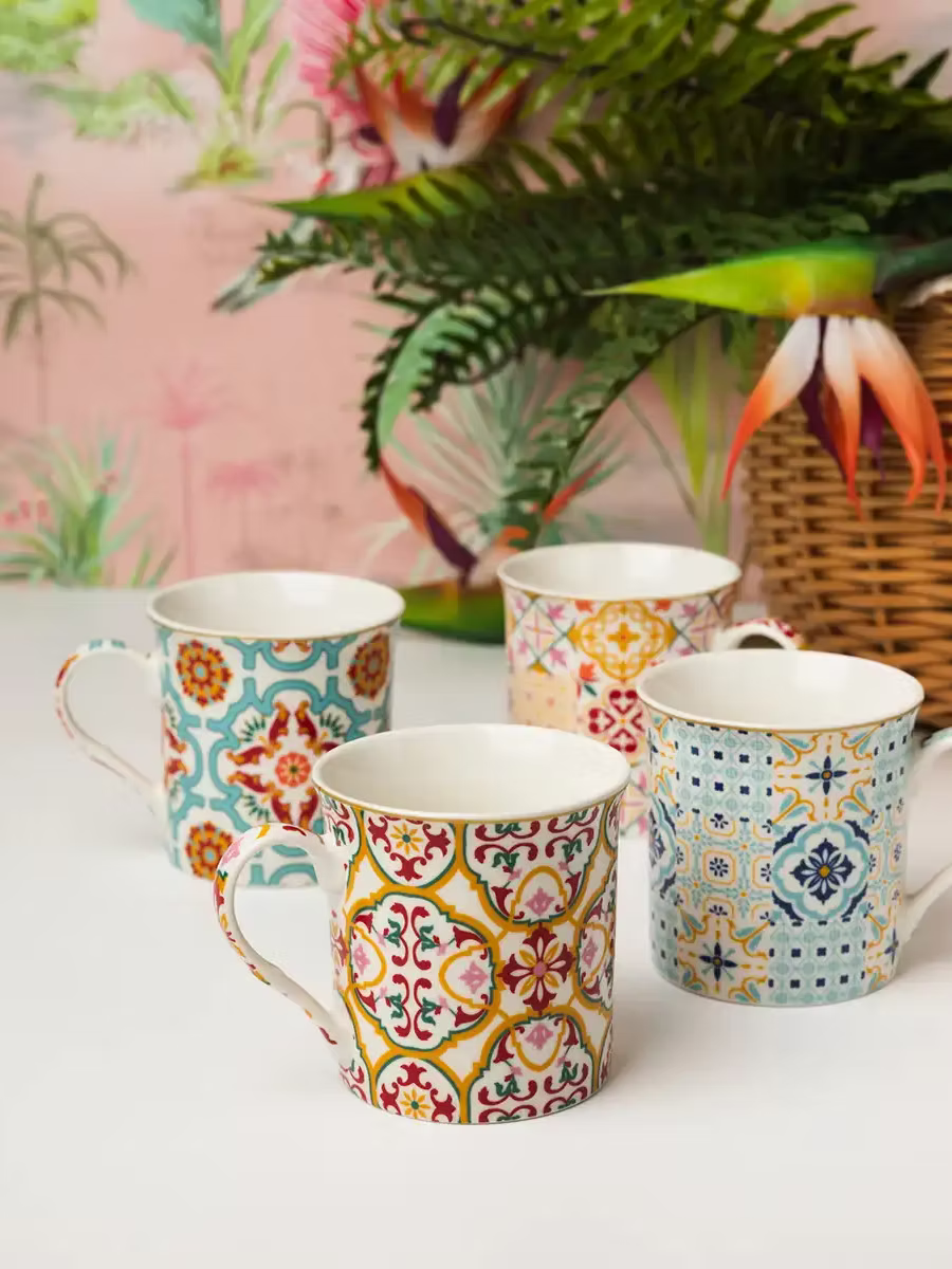 Set of Four Mugs 300 ml Sirakusa