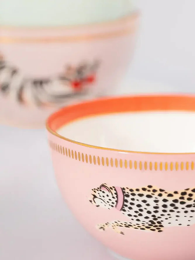 Animal Cereal Bowls 12 cm, Set of 4