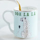 Cheetah Ooh La La Small Mug