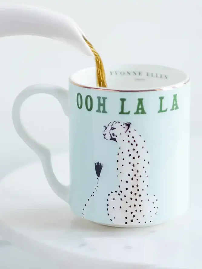 Cheetah Ooh La La Small Mug