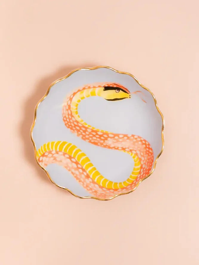 Snakey Round Trinket Dish