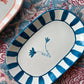 Blue Fiesta Small Oval Tray