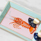 Lobster Rectangular Trinket Dish