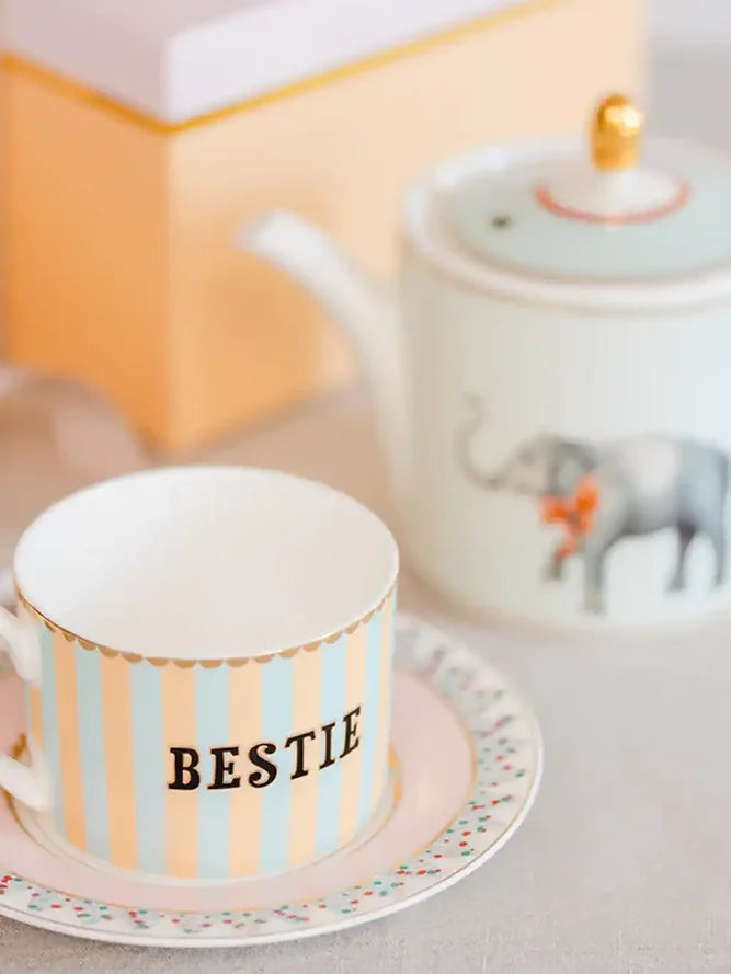 Bestie Teacup and Saucer