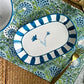 Blue Fiesta Small Oval Tray