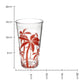 Tall Orange Palm Tree Acrylic Tumbler 16 cm