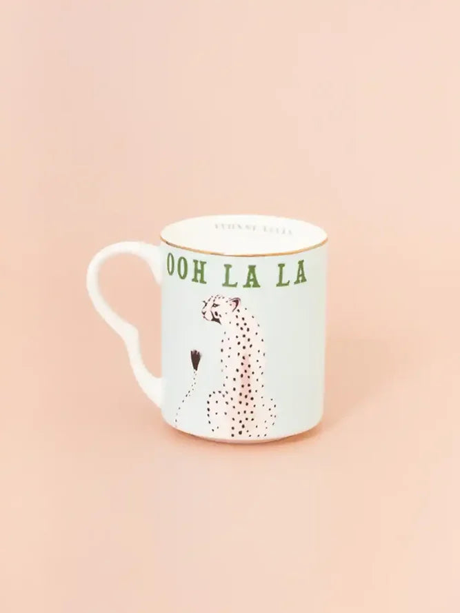 Cheetah Ooh La La Small Mug