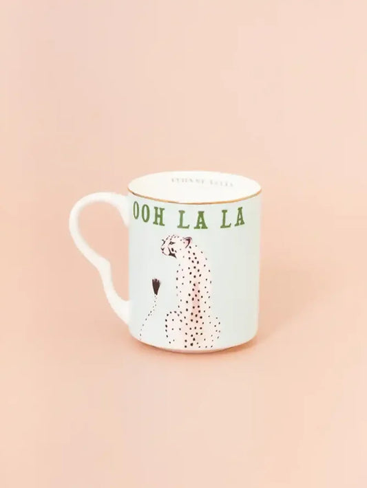 Cheetah Ooh La La Small Mug