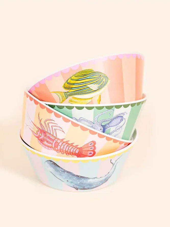 Melamine Bowls 15 cm, Set of 4