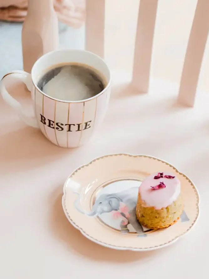 Elephant Tea Plate