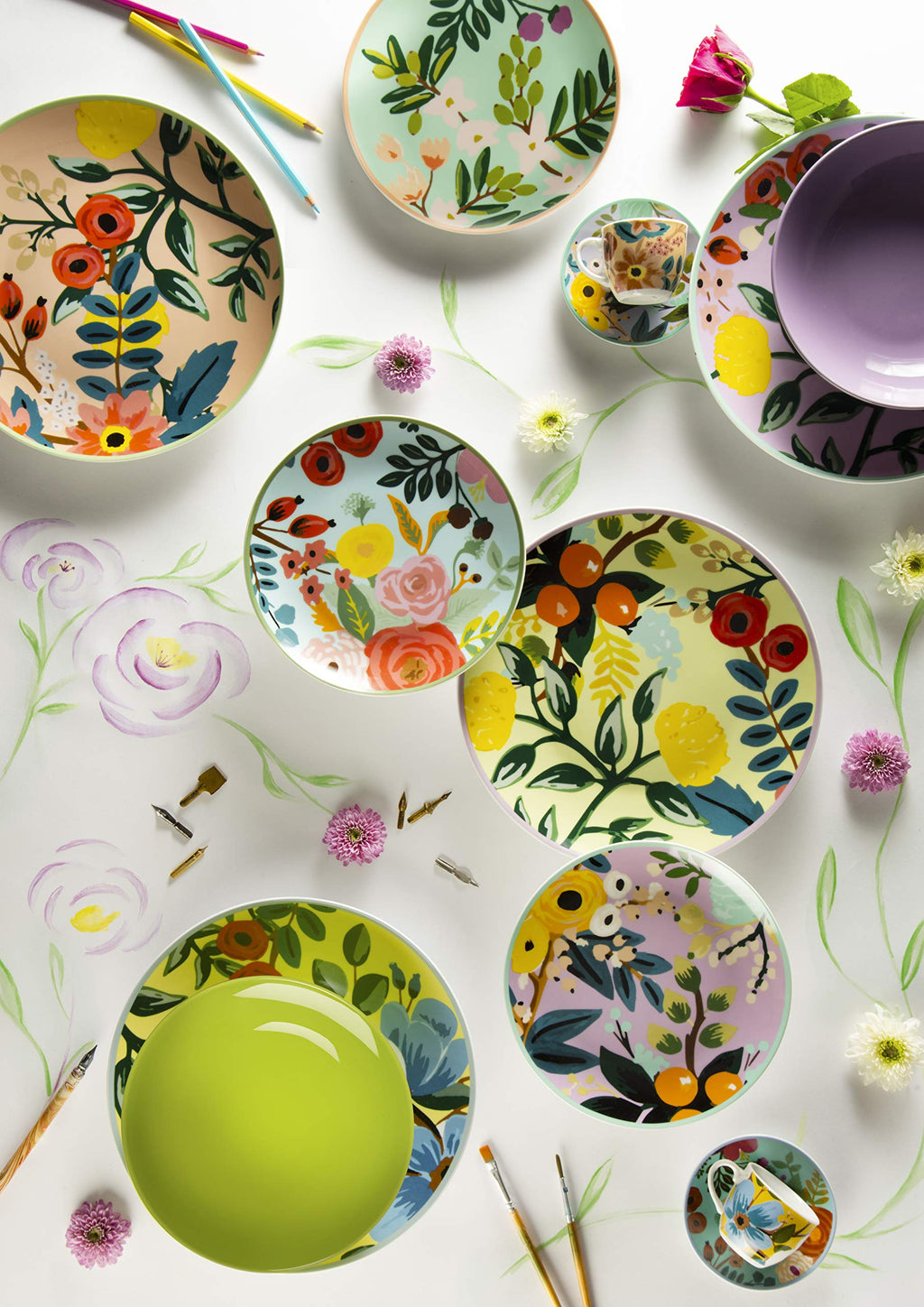 Fiori Frida 18-Piece Dinnerware Set