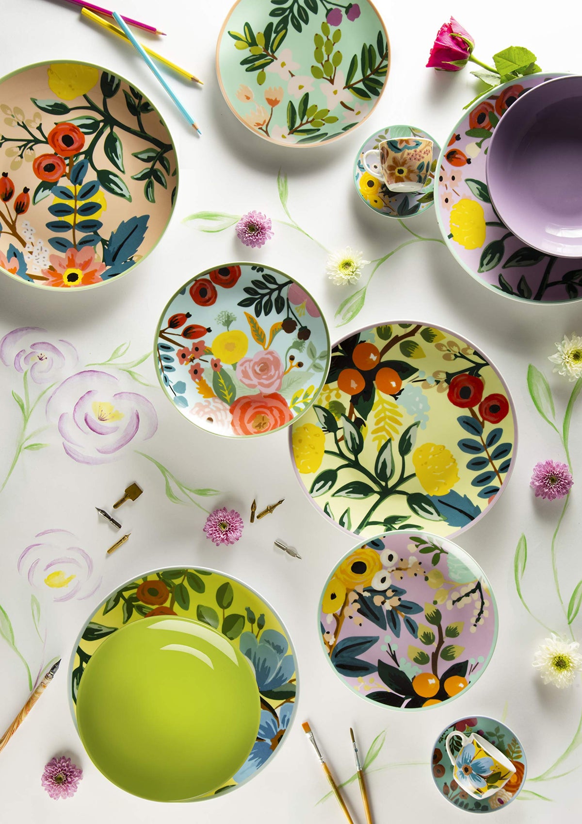 Fiori Frida 18-Piece Dinnerware Set