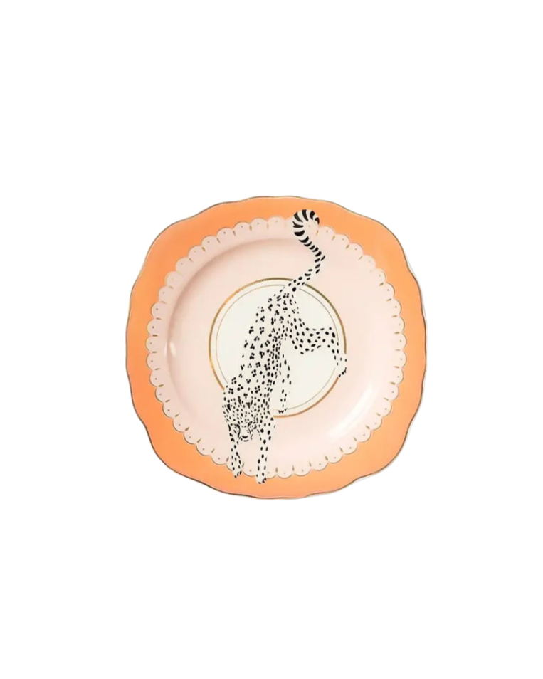 Leopard Tea Plate