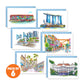 Iconic Singapore Greeting Cards (Pack of 6)
