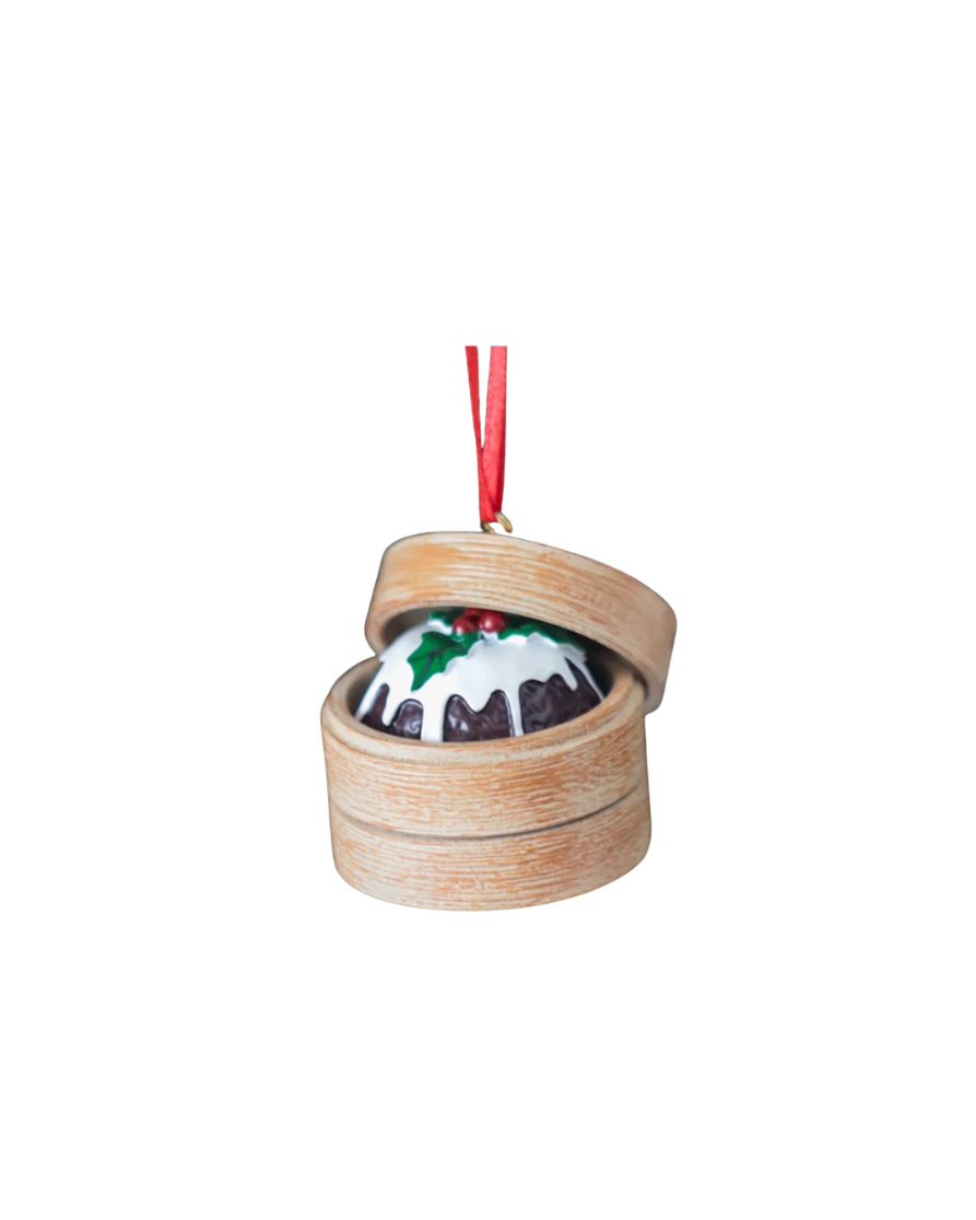 Christmas Pudding Hanging Ornament